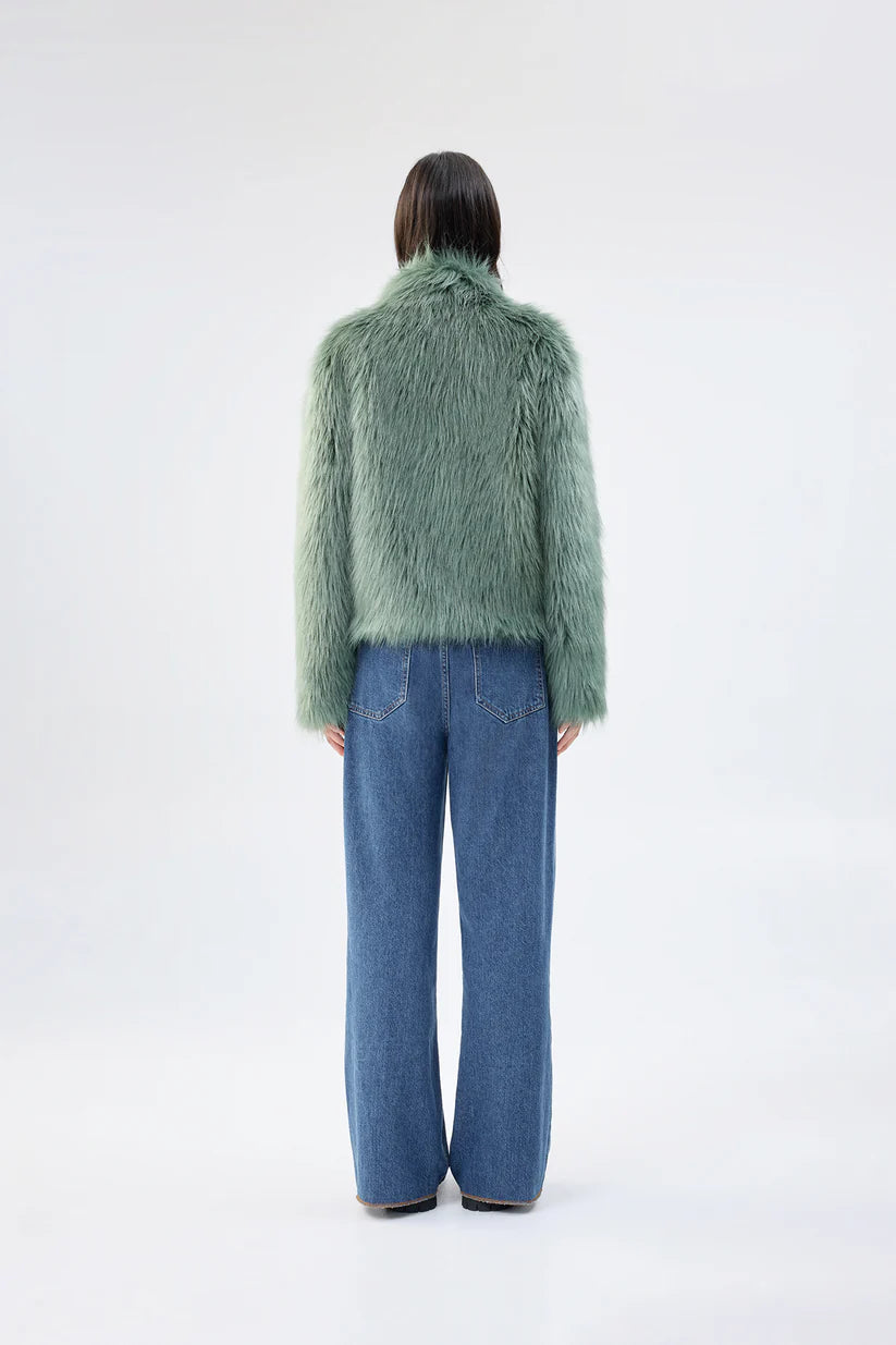 Unreal Fur | Fur Delish Jacket - Sage