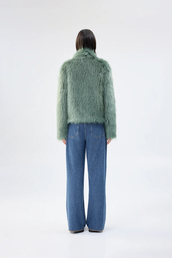 Unreal Fur | Fur Delish Jacket - Sage