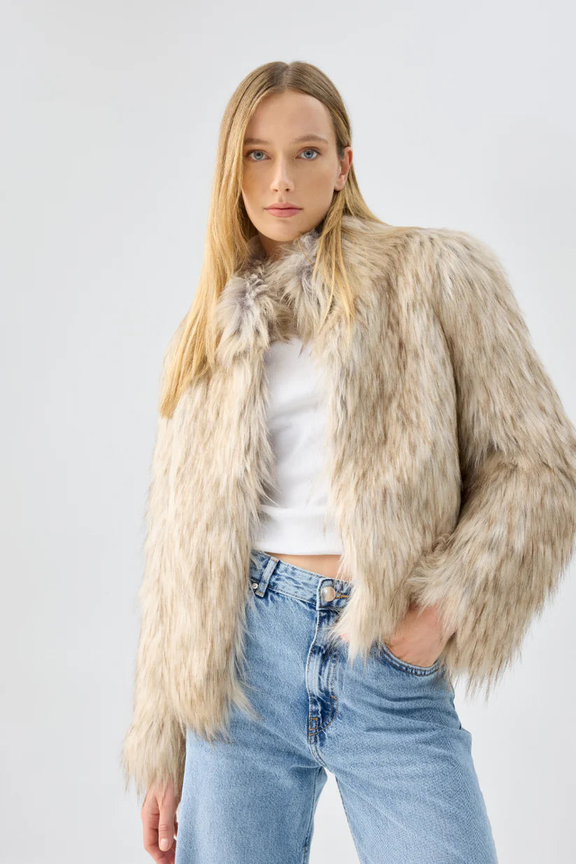 Unreal Fur | Fur Delish Jacket - Natural