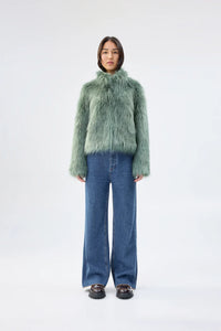 Unreal Fur | Fur Delish Jacket - Sage