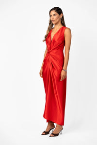 One Fell Swoop | Gaia Maxi - Tori Satin