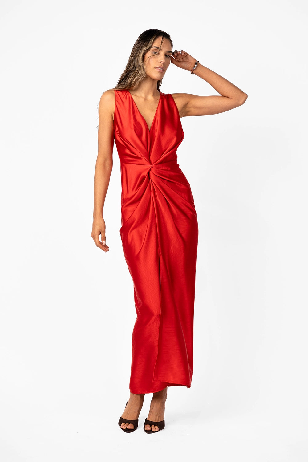 One Fell Swoop | Gaia Maxi - Tori Satin