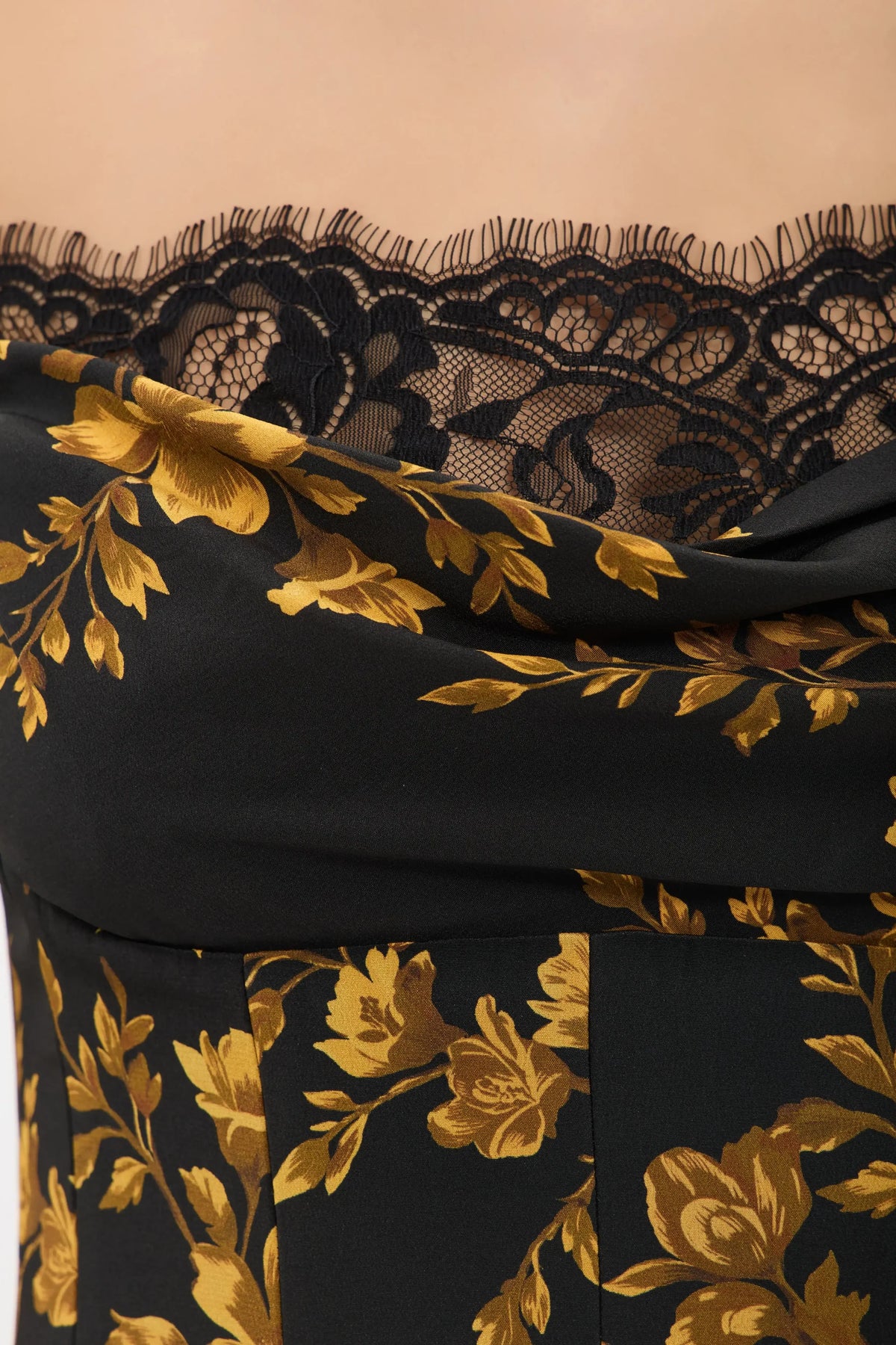 REBECCA VALLANCE | GILDED FLORAL MAXI - GILDED FLORAL