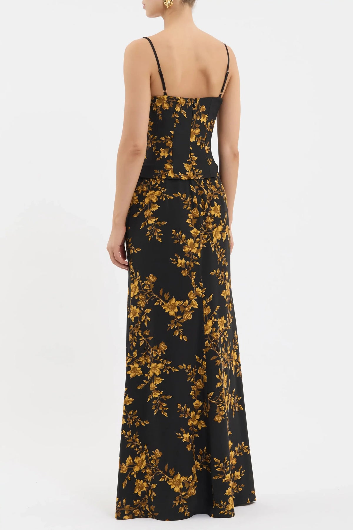 REBECCA VALLANCE | GILDED FLORAL MAXI - GILDED FLORAL