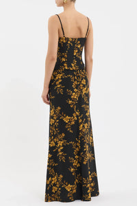 REBECCA VALLANCE | GILDED FLORAL MAXI - GILDED FLORAL