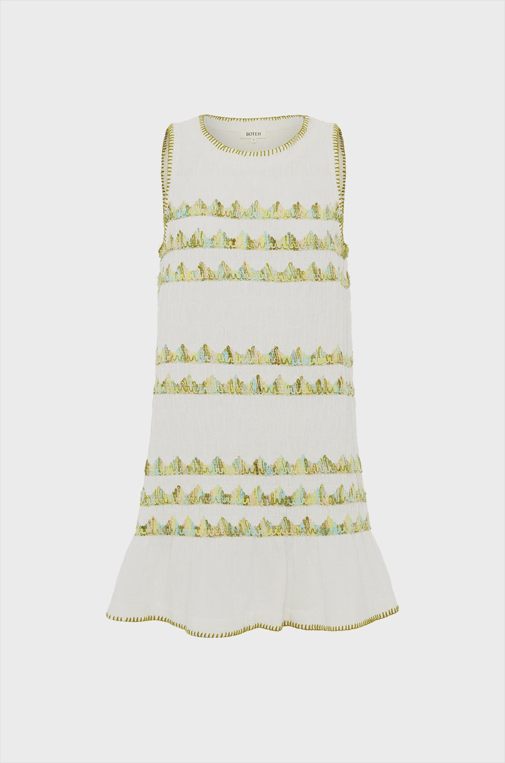 Boteh | Hera Trapeze Dress - Coconut