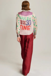 ME369 | Grace Cropped Shirt - Shipibo 225L31329