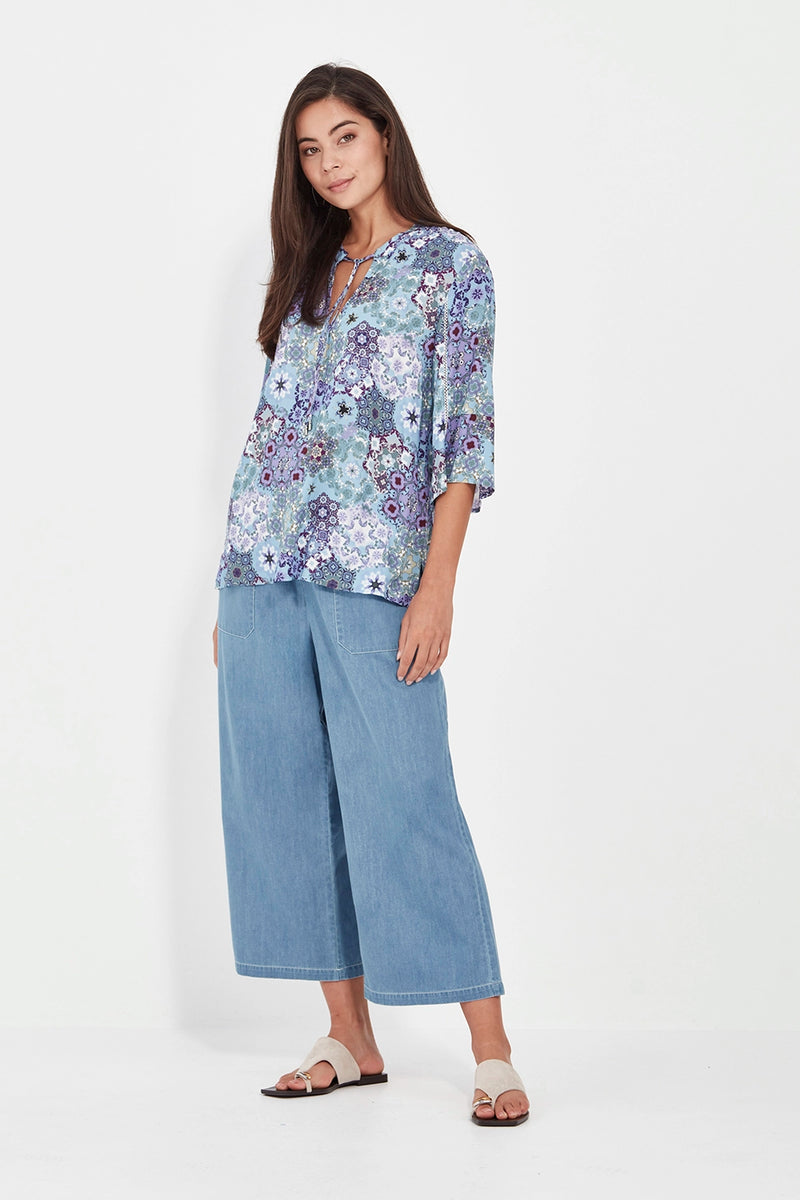 VERGE | ALEX 3/4 PANT - DENIM