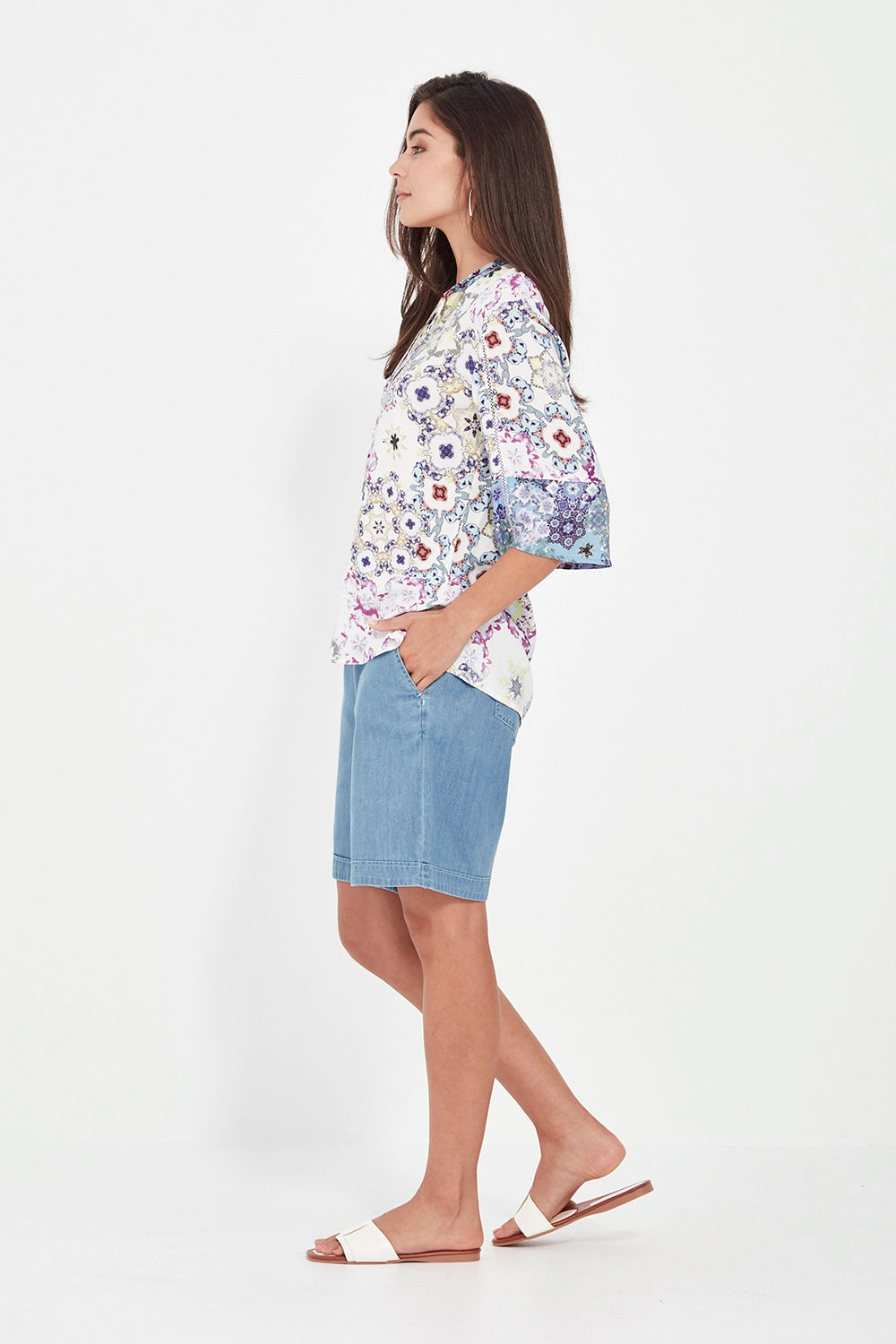 VERGE | ILLUSION TOP - WHITE