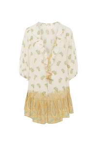 Boteh | Jardin Frill La Ponche Dress - Creme