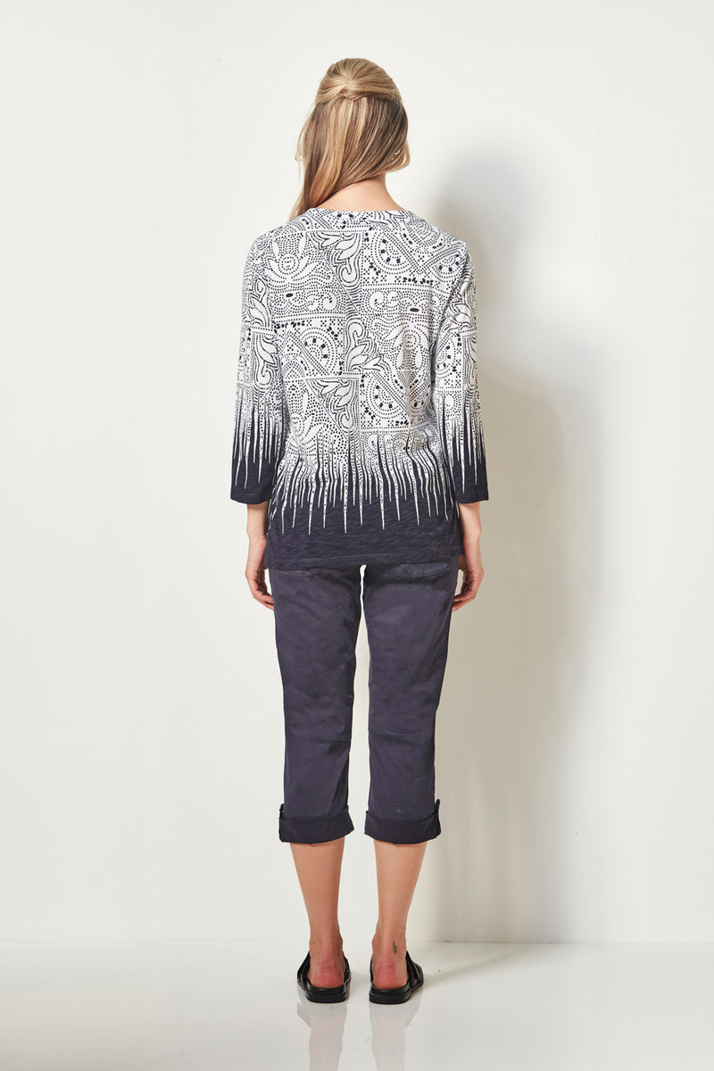 VERGE | RESERVE CAPRI PANT - INK