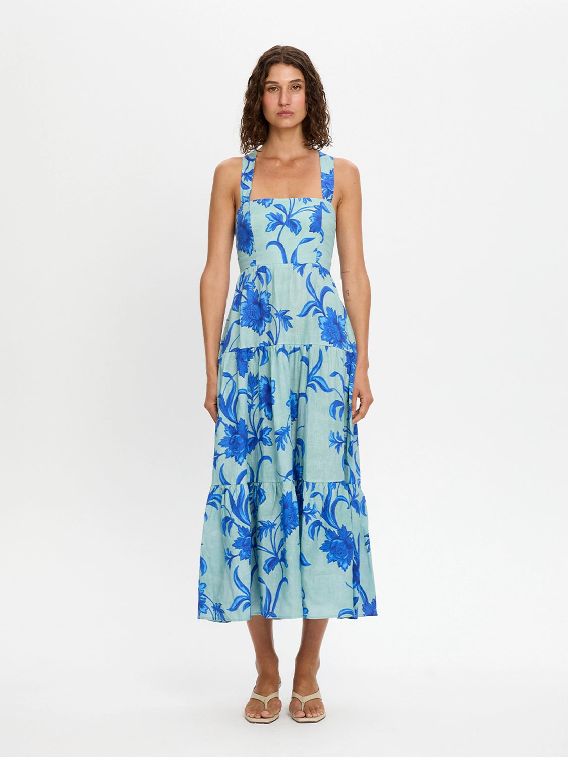 KIVARI | Juniper Strappy Midi Dress