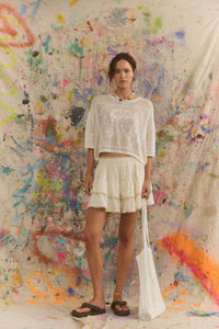 Kinga Csilla | Kaya Anglaise Fae Frill Skort