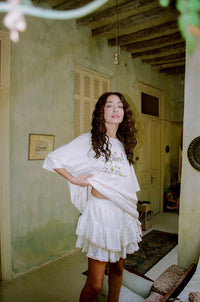 Kinga Csilla | Kaya Anglaise Fae Frill Skort