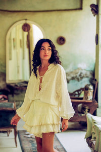 Kinga Csilla | Kaya Anglaise Fae Frill Skort