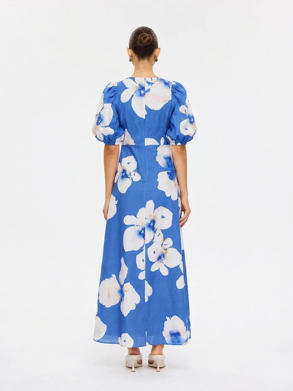 KIVARI | Rowena Maxi Dress - Blue