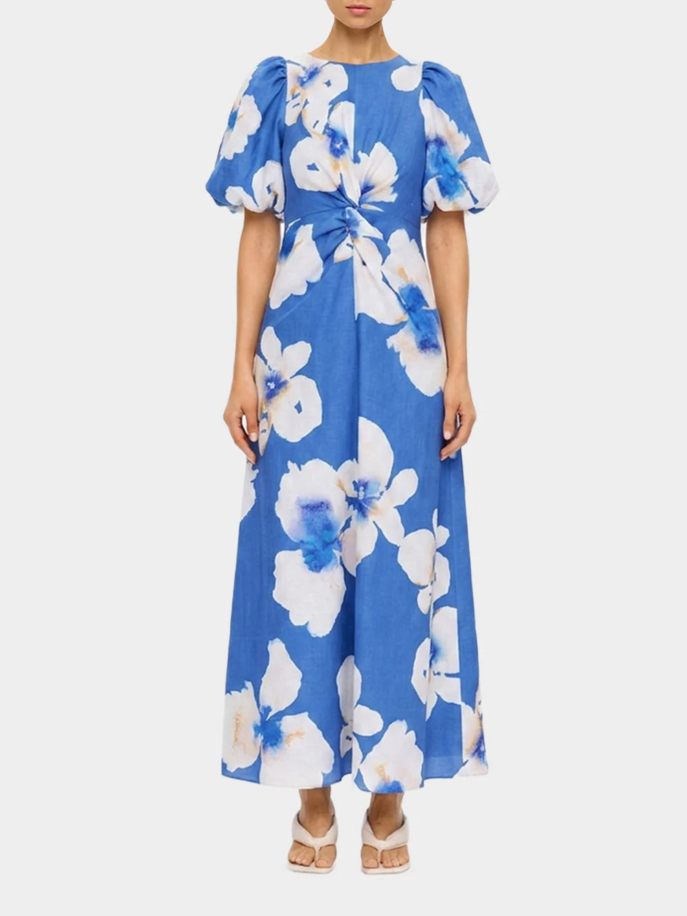 KIVARI | Rowena Maxi Dress - Blue