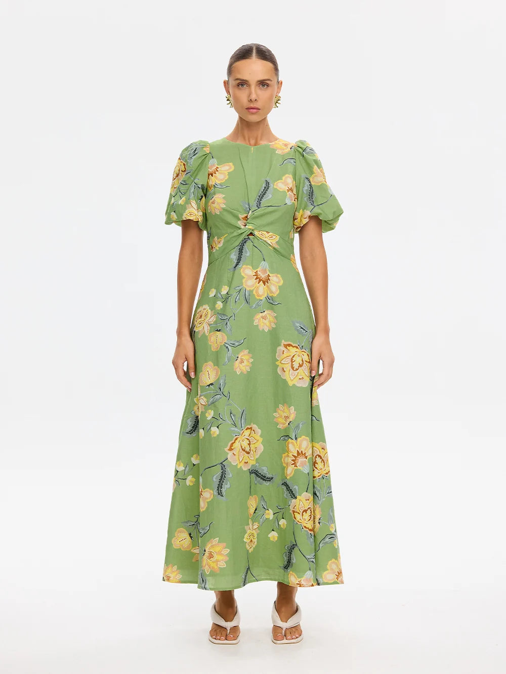 KIVARI | Eve Maxi Dress - Green