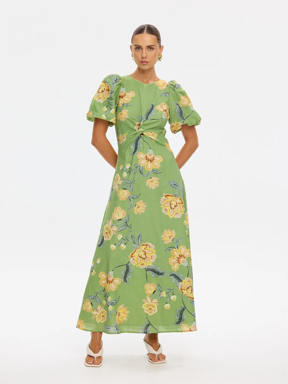 KIVARI | Eve Maxi Dress - Green