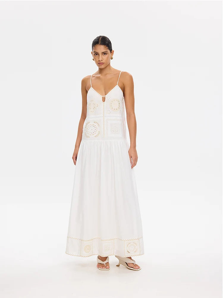 KIVARI | Delfie Maxi Dress - Ivory