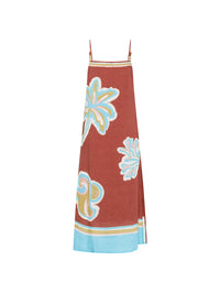 KIVARI | Enzo Midi Dress - Maroon
