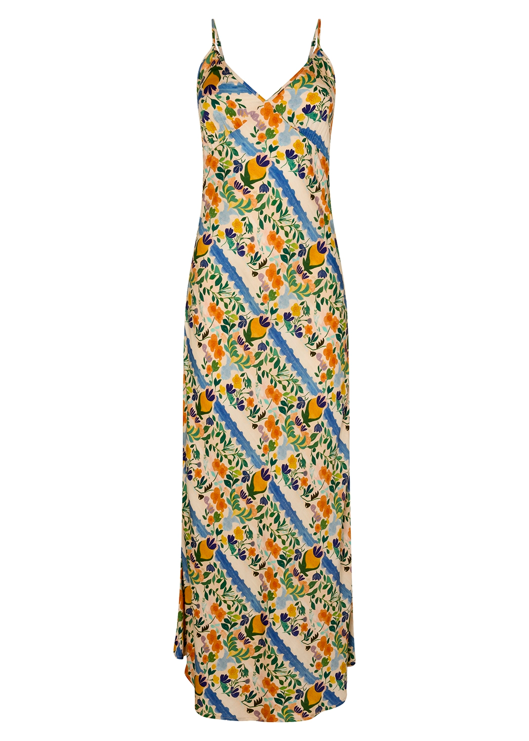 Kinga Csilla | Limone Triangle Slip Dress