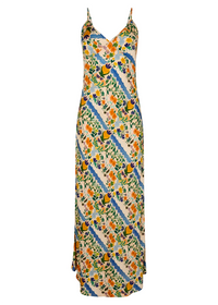 Kinga Csilla | Limone Triangle Slip Dress