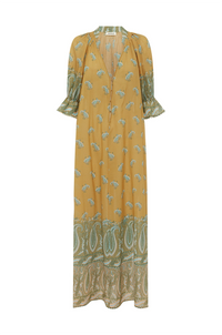 Boteh | Lucent Maxi Smock Dress - Amber