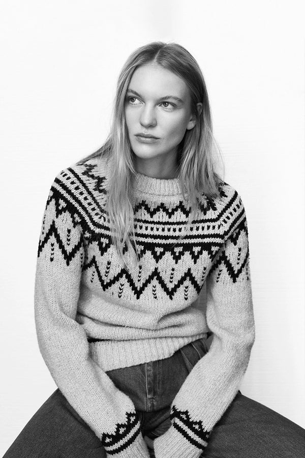 THE NEW SOCIETY | LUNA WOMAN JUMPER - MOONLIGHT VIGORE