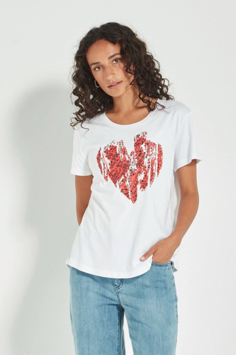 VERGE | L'AMOUR TOP - WHITE