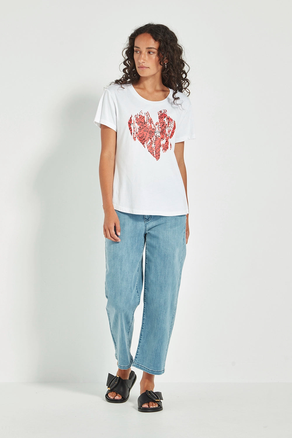 VERGE | L'AMOUR TOP - WHITE