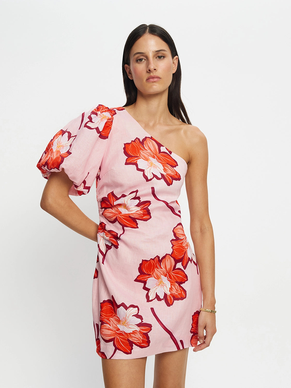 KIVARI | Lani One Shoulder Mini Dress