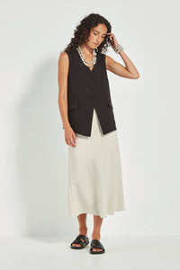 VERGE | ISLA SKIRT - CASHEW