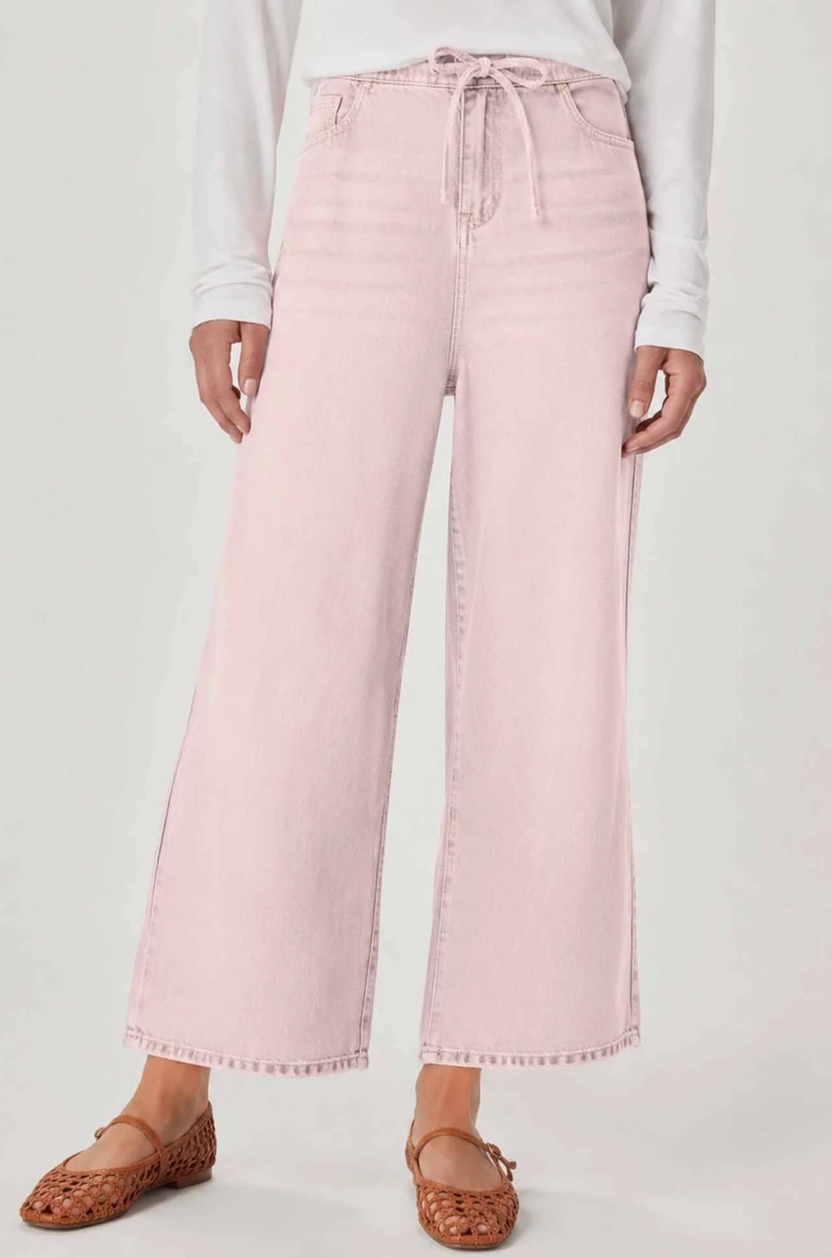 Splendid | Lounge Denim Crop Pant - Rose Petal