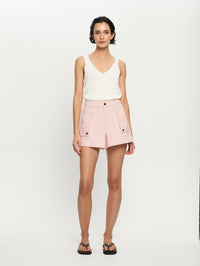 KIVARI | Celene Denim Short - Pink