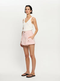 KIVARI | Celene Denim Short - Pink