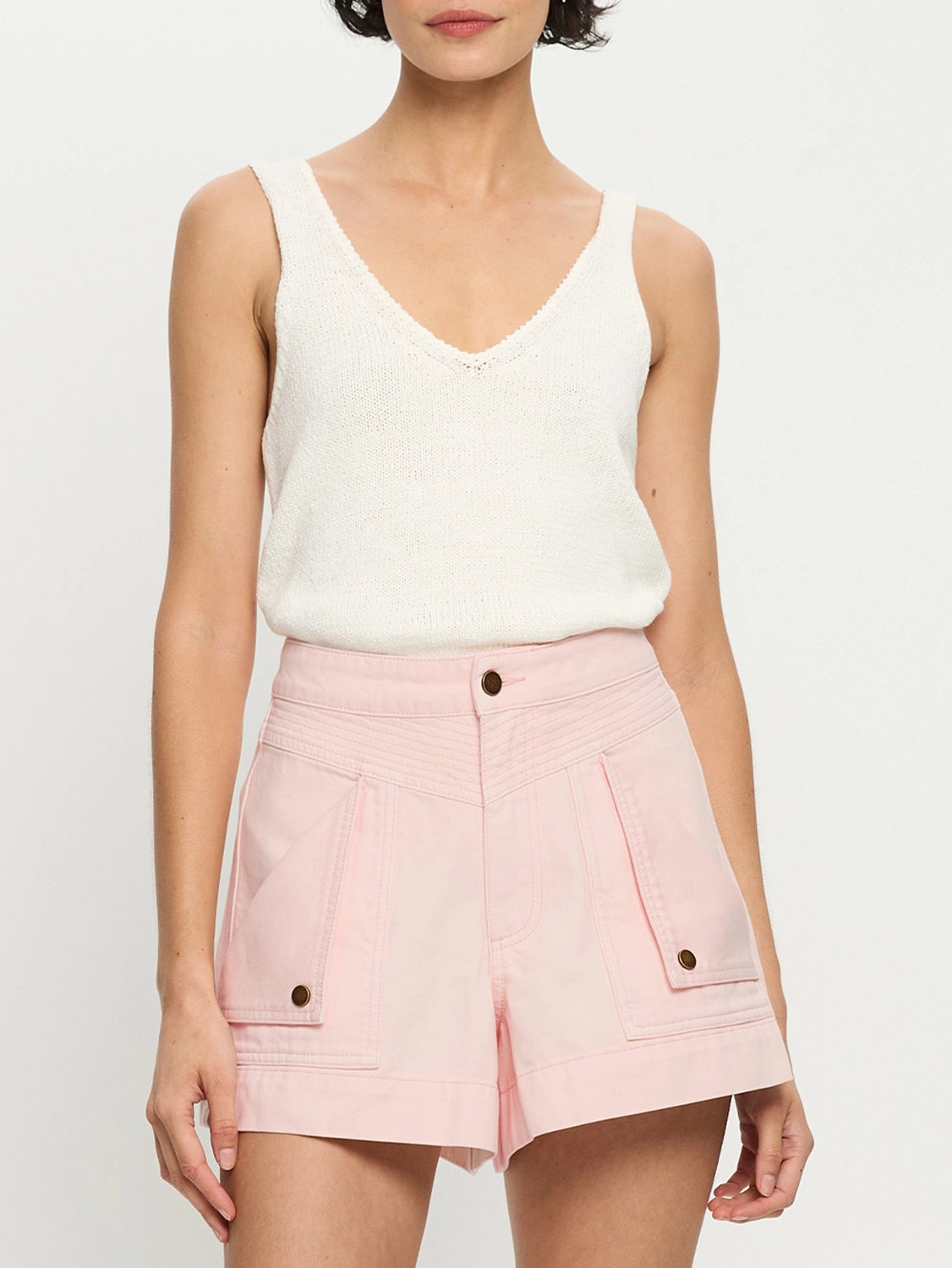 KIVARI | Celene Denim Short - Pink