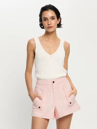 KIVARI | Celene Denim Short - Pink