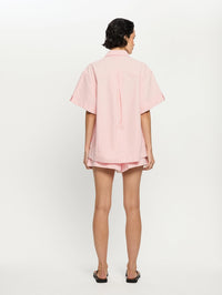 KIVARI | Marla Denim Shirt - Soft Pink