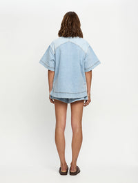 KIVARI | Florence Denim Shirt - Two Tone Wash