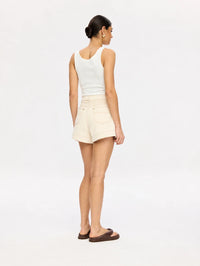 KIVARI | Celene Denim Short - Cream