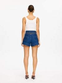 KIVARI | Celene Denim Short - Indigo