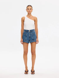 KIVARI | Rita Denim Short - Drift Blue
