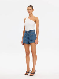 KIVARI | Rita Denim Short - Drift Blue