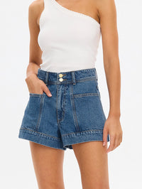 KIVARI | Rita Denim Short - Drift Blue