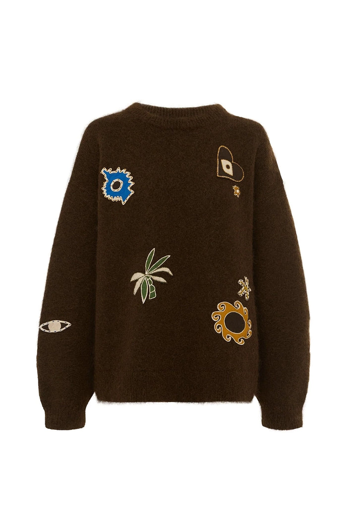 ALÉMAIS | MAROC EMBROIDERED KNIT