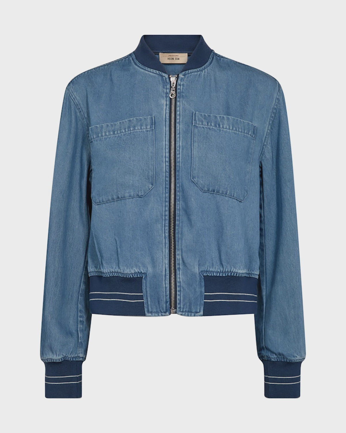 MOS MOSH | CATE ONYX JACKET - LT BLUE DNM 176620