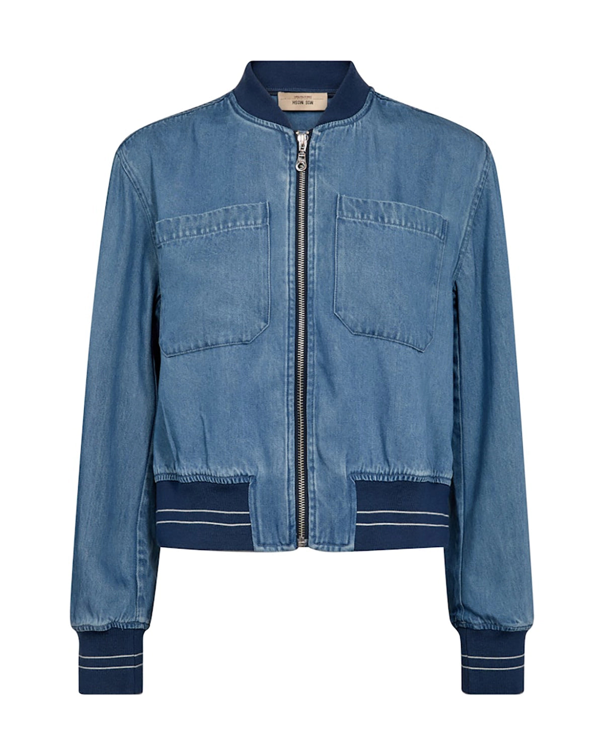 MOS MOSH | CATE ONYX JACKET - LT BLUE DNM 176620