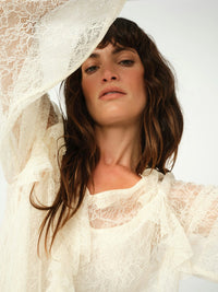 MOS MOSH | EIKA LACE BLOUSE - ECRU 173460