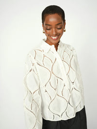 MOS MOSH | NOLIN CAMINNO SHIRT - ECRU 174010